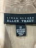 Linda Allard Ellen Tracy Metallic Brown Long Sleeve Blouse Size 14 - photo 7