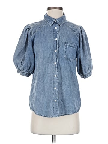 VICI 3/4 Sleeve Button-Down Shirt (view 1)