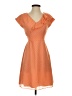 Gianni Bini 100% Polyester Polka Dots Orange Cocktail Dress Size 0 - photo 1