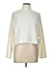 Zara Color Block Ivory Turtleneck Sweater Size L - photo 1