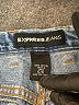 Express Jeans 100% Cotton Paisley Blue Jeans Size 5 - 6 - photo 3