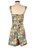 Ann Taylor LOFT Paisley Teal Green Romper Size 10 - photo 2
