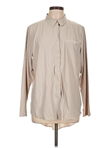 Athleta Long Sleeve Button-Down Shirt (view 1)
