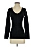BCBGMAXAZRIA Black Long Sleeve Top Size XS - photo 1