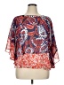 Ruby Rd. 100% Polyester Red 3/4 Sleeve Blouse Size XL - photo 1