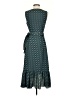 Tory Burch Polka Dots Teal Cocktail Dress Size 2 - photo 2