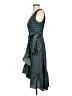 Tory Burch Polka Dots Teal Cocktail Dress Size 2 - photo 5