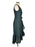Tory Burch Polka Dots Teal Cocktail Dress Size 2 - photo 4