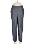 Halogen 100% Linen Tweed Gray Linen Pants Size 10 (petite) - photo 1