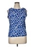 Rafaella Studio Blue Sleeveless Blouse Size XL - photo 1