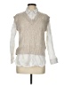 Sincerely Jules Ivory Sweater Vest Size M - photo 1
