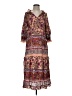 BTFL- Life 100% Rayon Paisley Brown Casual Dress Size S - photo 1