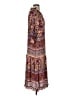 BTFL- Life 100% Rayon Paisley Brown Casual Dress Size S - photo 4