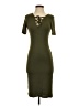 Velvet Torch Green Casual Dress Size S - photo 1