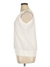 Calvin Klein 100% Polyester Ivory Sleeveless Blouse Size XL - photo 5