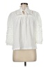 vintage threadz White 3/4 Sleeve Blouse Size M - photo 1