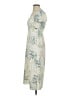 Monteau 100% Polyester Paisley Ivory Green Casual Dress Size S - photo 5