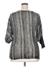 IGIGI Gray 3/4 Sleeve Blouse Size 18 - photo 2