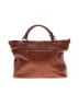 Kattee 100% Leather Solid Brown Leather Tote One size - photo 2