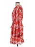 VICI 100% Polyester Print Orange Casual Dress Size S - photo 5