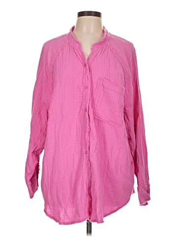 Aerie Long Sleeve Blouse (view 1)