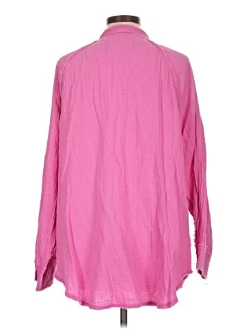 Aerie Long Sleeve Blouse (view 2)