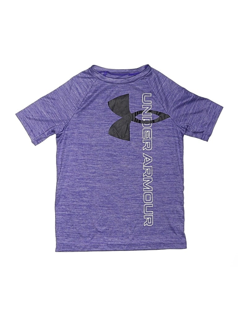 Pre-owned Under Armour Kids' Active T-shirt In Purple