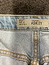 Topshop Blue Denim Shorts Size 12 - photo 3