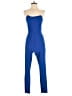 Charlotte Russe Solid Blue Jumpsuit Size 8 - photo 1