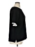 Design History Black Short Sleeve Top Size 1X - photo 4