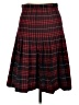 Lands' End Plaid Red Casual Skirt Size 8 - photo 2