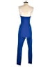 Charlotte Russe Solid Blue Jumpsuit Size 8 - photo 2