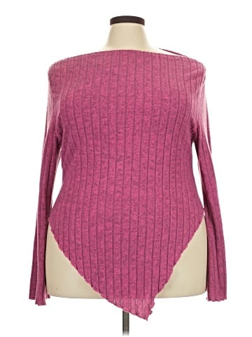 Shein Curve Pullover Sweater (view 1)