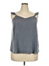 LC Lauren Conrad 100% Polyester Gray Tank Top Size XXL - photo 1