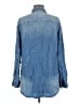 Cloth & Stone Blue Long Sleeve Button-Down Shirt Size M - photo 2