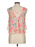 Lush 100% Polyester Pink Sleeveless Blouse Size M - photo 2