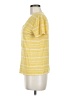 Nine West Yellow Short Sleeve Top Size M - photo 5