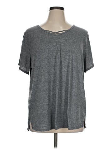 Tek Gear Short Sleeve Henley (view 1)