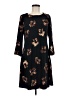 Tommy Hilfiger Print Black Casual Dress Size 8 - photo 1