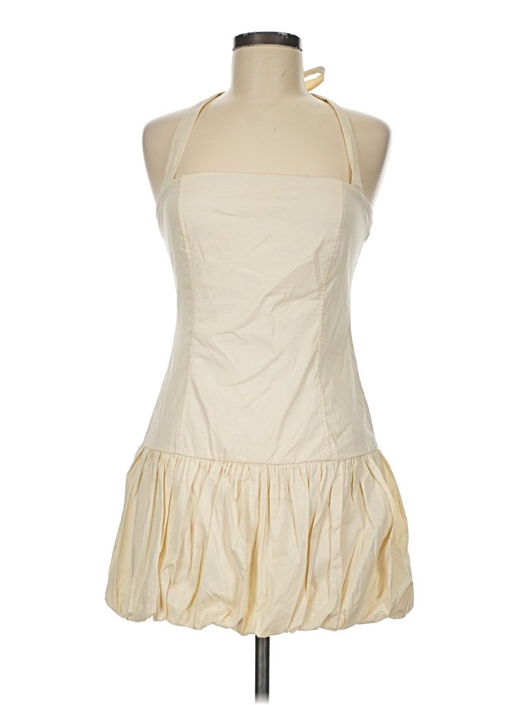 Pre-owned Edikted Cocktail Dress In Ivory