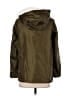 Mango 100% Polyester Solid Green Raincoat Size XXS - photo 2