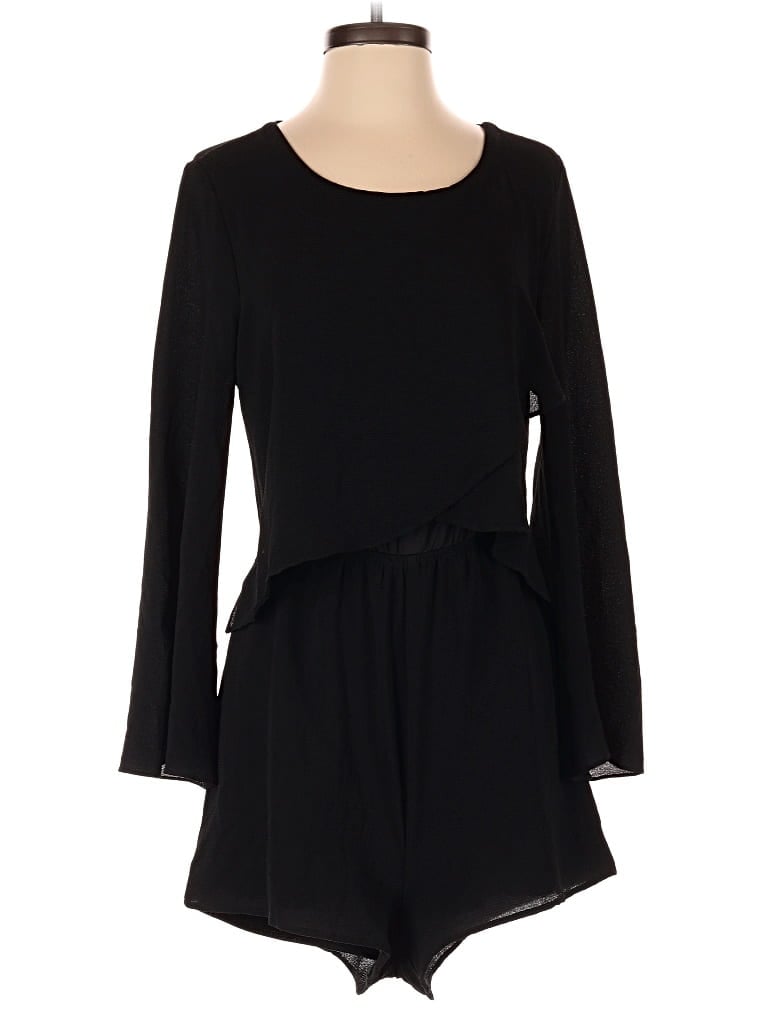 Pre-owned She + Sky Romper In Black