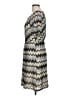 Pixley Chevron-herringbone Gray Casual Dress Size L - photo 5