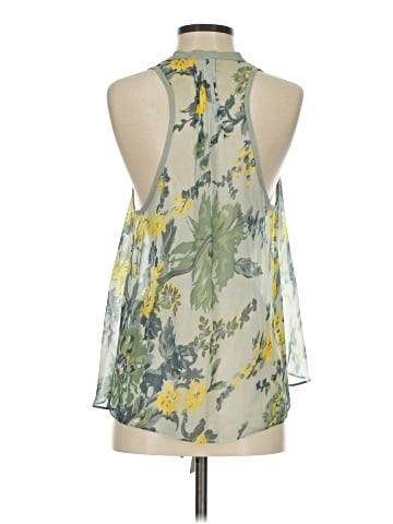 Elizabeth and James Sleeveless Silk Top (view 2)