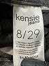 Kensie Chevron-herringbone Gray Jeans Size 8 - photo 8