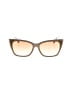 DIFF Tan Sunglasses One size - photo 2