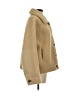 MNG Solid Tan Faux Fur Jacket Size S - photo 4