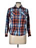 Cherokee Plaid Orange Long Sleeve Button-Down Shirt Size 12 - photo 1