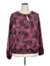 Nine Britton Purple Long Sleeve Blouse Size 2X - photo 1
