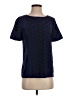 Madewell 100% Silk Blue Short Sleeve Top Size XS - photo 1